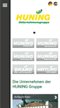 Mobile Screenshot of huning.de