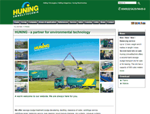 Tablet Screenshot of environment-technology.huning.de